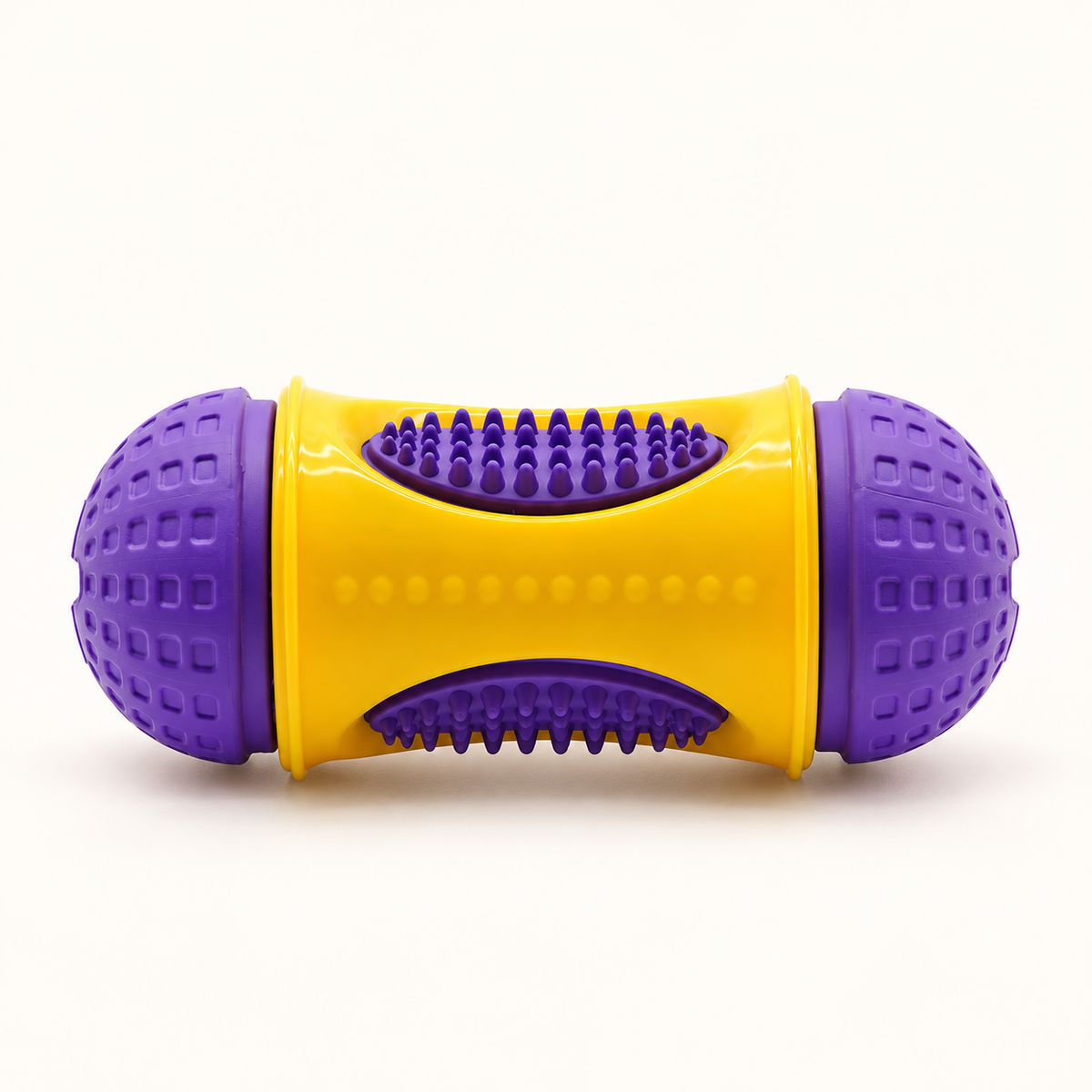 Treat Roller Rubber & TPR Dog Toy — treat-dispensing play roller