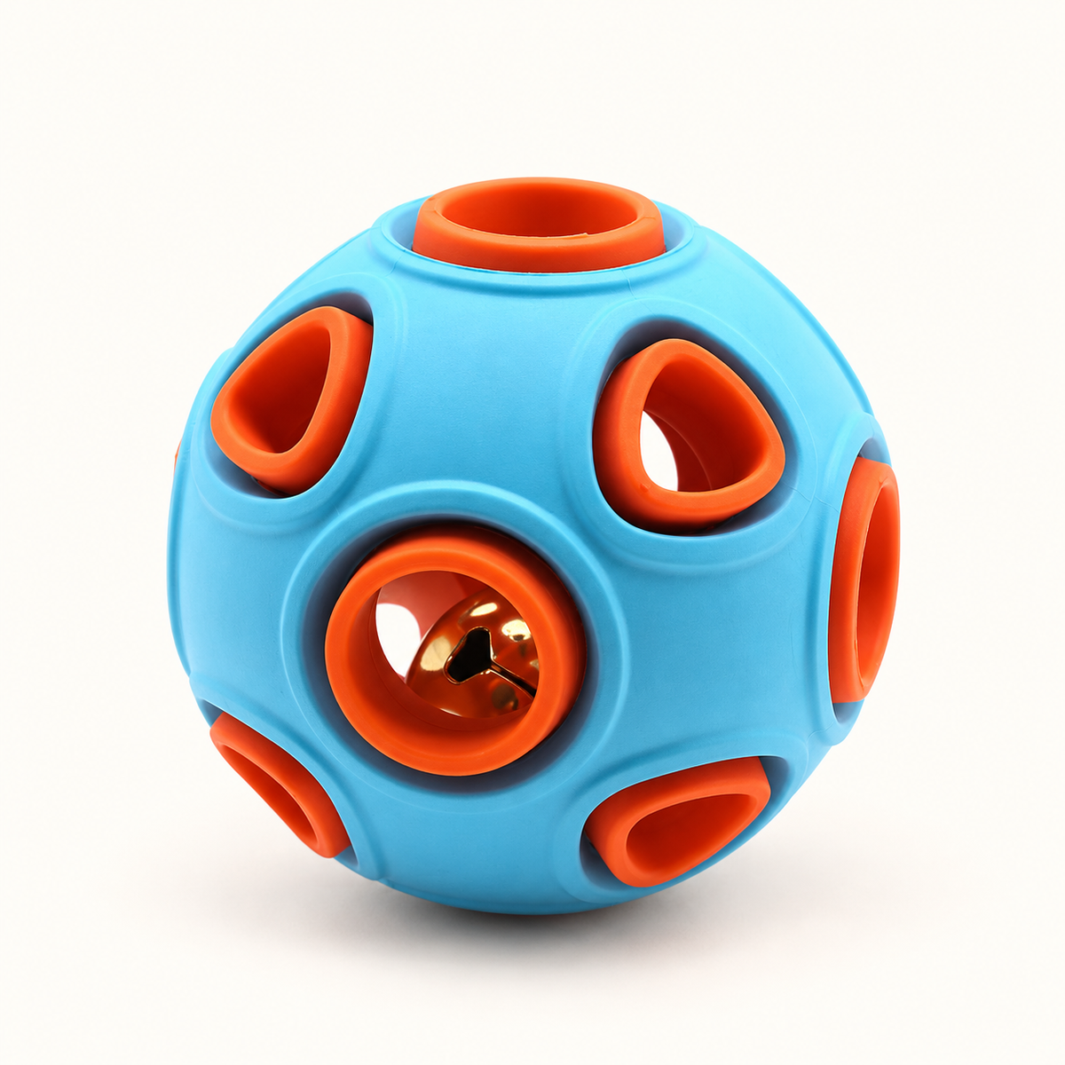 Anemone Rubber Dog Ball with Bell | 2 Sizes | SENTO