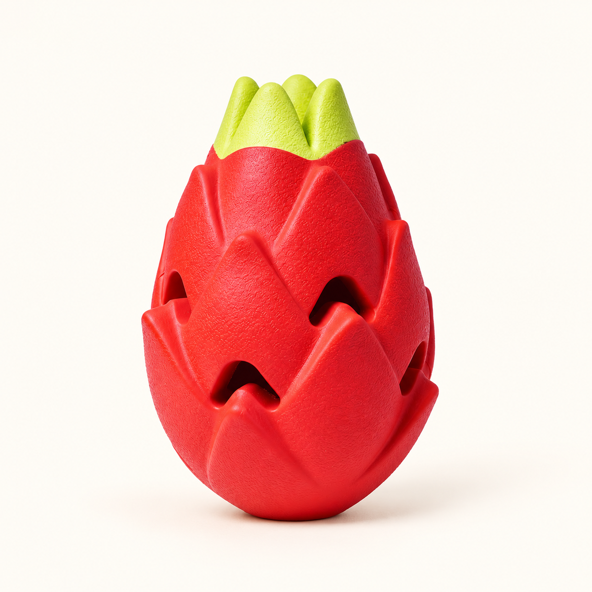 Dragon Fruit Treat-Dispensing Dog Toy — treat-dispensing rubber toy